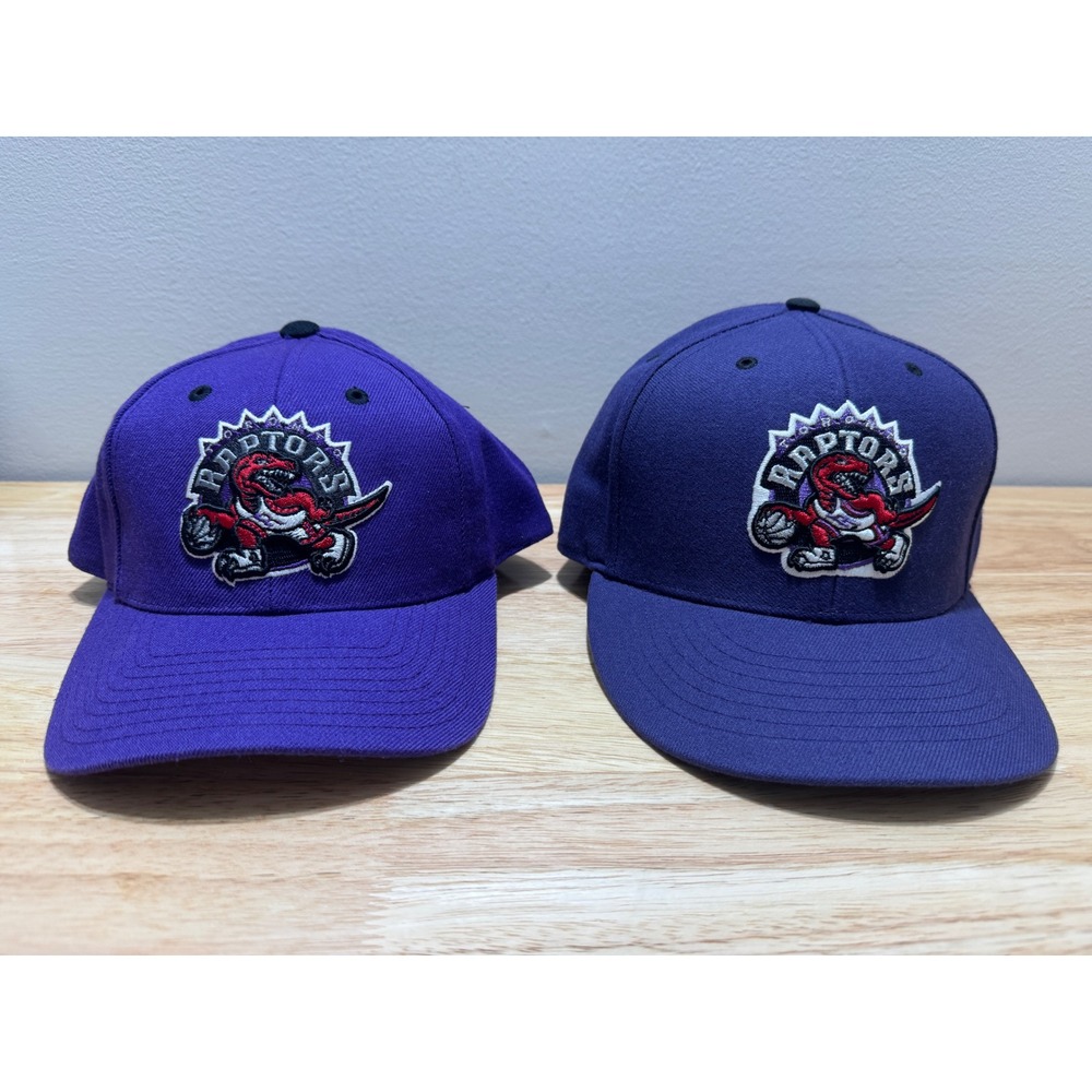 Two Toronto Raptors NBA SnapBack Hats Caps One Size Fits Most NWOT Puma '47